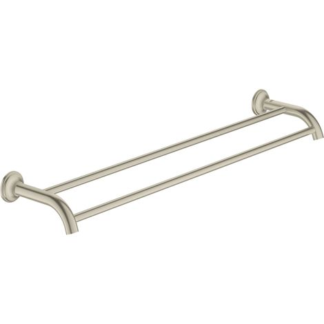 Grohe - Doppel-Badetuchhalter, Nickel gebürstet 40654EN1ROZ1 (1/5)
