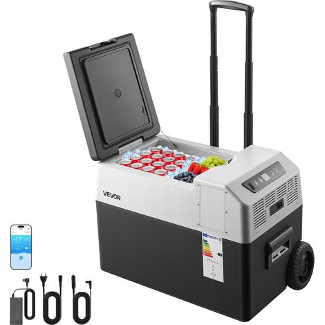 Froid Réglable -22 à 10°C Glacière Électrique 30L à Compression Contrôle APP pour Voiture 12/24V et Maison 230V (1/5)