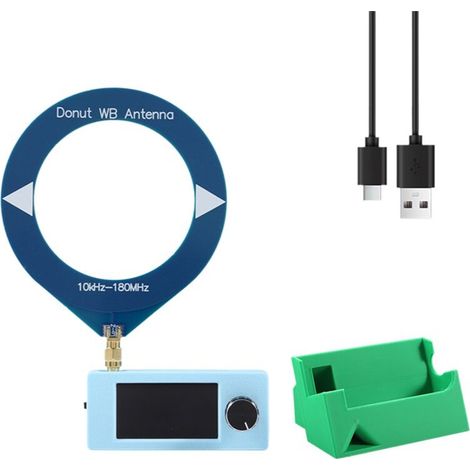 Kompatibel mit dem Radioempfänger SI4732, 1,9-Zoll-Bildschirm, Frequenzbereich 10 kHz-180 MHz, unterstützt FM/AM/LSB/USB und Kurzwelle, Mini-Radio SI4732 + 3D-Unterstützung.