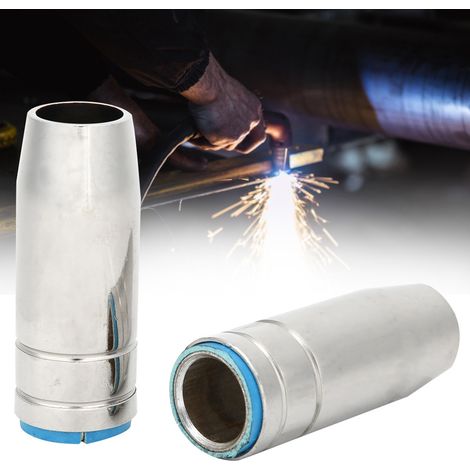 Lot de 5 buses à gaz coniques de 15 mm pour torche de soudage MIG/MAG Binzel MB 25AK (1/5)