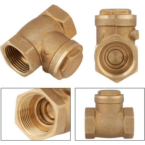 Clapet Anti-Retour - DN20 - Laiton - Filetage Interne 3/4 BSP (20x27) - 232 PSI (1/5)