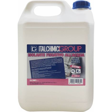 Peinture d&39ancrage isolante acrylique supplA mentaire 5 lt pour murs et murs