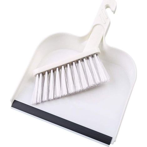Ensemble de petit balai et pelle à poussière Portable Mini pelle à poussière brosse balai ensemble pelle à poussière avec brosse maison bureau clavier nettoyage outil de balayage (1/5)