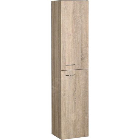 ZOJA/KERAMIA FRESH Meuble de rangement 30x140x20cm, chêne platiné (1/5)