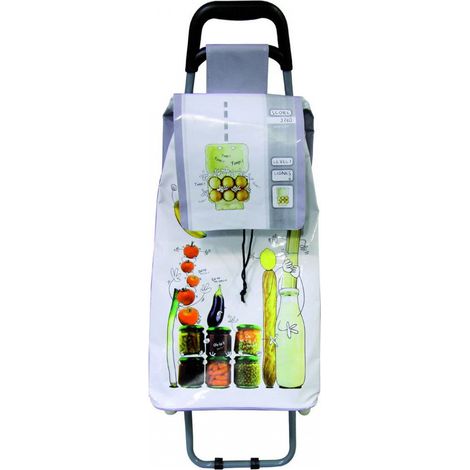 Chariot de courses Fun - Gris - Livraison gratuite