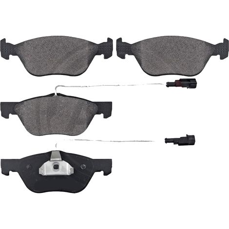 KIT PASTIGLIE FRENO ANTERIORI compatibile con MULTIPLA (186) / PASTIGLIE FRENANTI AUTO OEM FDB1052 FDB1299 FDB1467 , / SOSTITUZIONE DIRETTA / BASSA POLVERE / SILENZIOSO