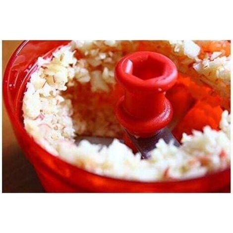 Turbo Chef Kräuter-Zerkleinerer 300 ml / 1,2 Tassen (rot) (1/3)