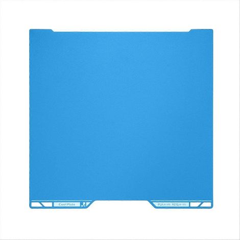Plaque froide H2D 355x346mm en acier à ressort basse température, double face, sans chauffage, forte adhérence, lit froid Zsanfs (1/5)