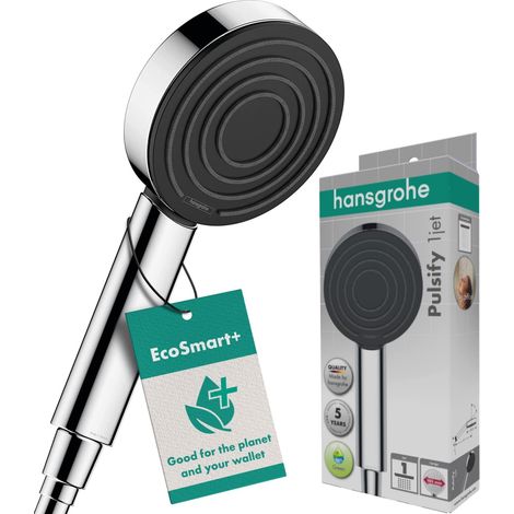 Hansgrohe Pulsify S - Doccetta Activation 105, getto singolo, Green, cromo 24121000 (1/4)