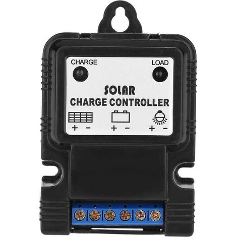 Enowelir PWM 6V / 12V 3A Régulateur de Charge Solaire Contrôleur solaire en plastique Contrôleur panneau solaire portable Régulateur de contrôleur d'énergie avec indicateur à LED Nouvel outil de prote (1/4)