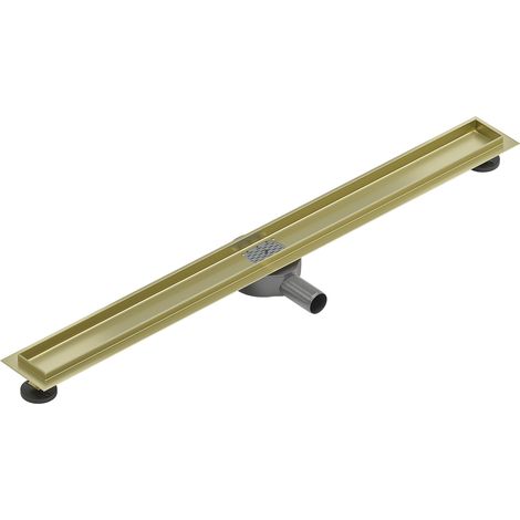 Mexen Flat 360° korpus für drehbaren Linienablauf 100 cm, gebürstet gold - 1A40100 (1/4)