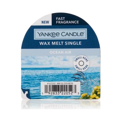Cera da Fondere Profumata Ocean Air 22g Blu Yankee Candle