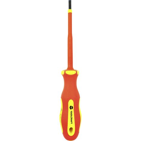 TOOLCRAFT SL 5.5 VDE, Elektronik- u. Feinmechanik, Werkstatt Schlitz-Schraubendreher Klingenlänge: (1/3)