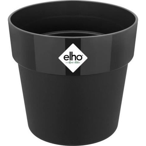 Elho B.for Original Round Wheels 35 Black Vaso Rotondo (1/4)