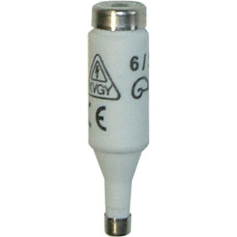 Fusibile D, NDZ T E16, intervento ritardato, 13x50mm, 500V 16A, impiego gG - Wimex 5301016 (1/2)