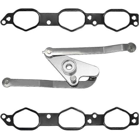 Levier de commande de volet de turbulence d'admission d'air en aluminium 2721402401 pour W203 C216 C209 C207 W201 Argent Noir (1/5)
