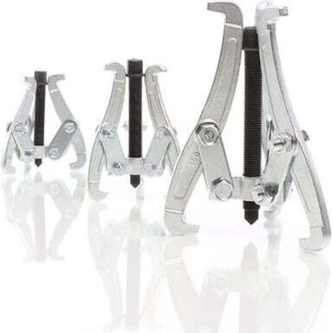 75/100/150 mm claw puller, 3x professional bearing puller, internal/external puller, for bearings, gears, pulleys