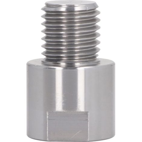 Adaptateur de broche pour poupée fixe de tour, filetage mâle 1 po x 8 TPI, filetage femelle 3/4 po x 16 TPI, adaptateur pour bois en acier allié (1/5)