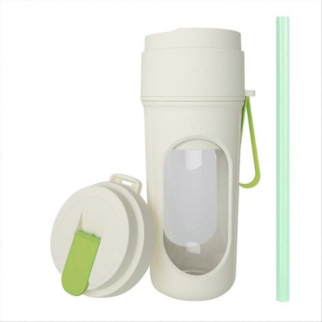 12-Zoll-Elektromixer, 350-ml-Zitruspresse, Fruchtmixer, USB-aufladbarer Mixer, Saftpresse für grüne Säfte (1/5)