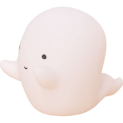 Veilleuse Halloween mignon fantôme veilleuse enfants chambre décoration lumière vinyle LED veilleuse salon chambre éclairage décoration 1 pc