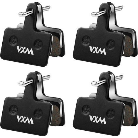4 Paires De Plaquettes De Frein À Disque Semi-métalliques pour Vélo, Silencieuses Et Performantes, Compatibles avec Les Modèles C501, M575, M525, M495, M486, B01S, B03S, B05S, Deore, TRP, Tektro (1/5)