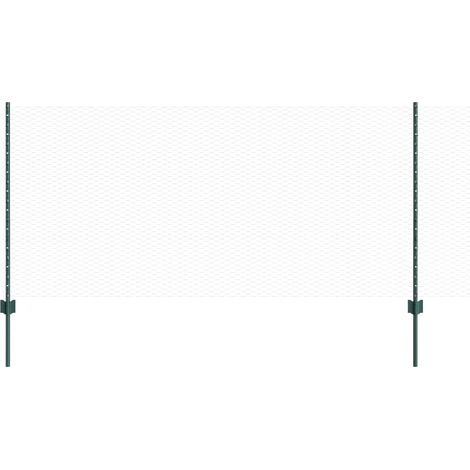 Maison Exclusive - Geschweißter Drahtzaun 25 x 1 m (B x H) PVC-be