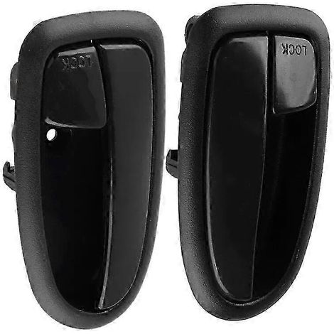 Poignée de porte intérieure noire pour Hyundai Matrix Lavita 2001-2010 82610-1 (1/5)