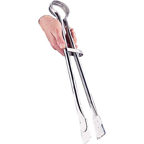 Pince à steak longue en inox Vogue - 51 cm (1/2)