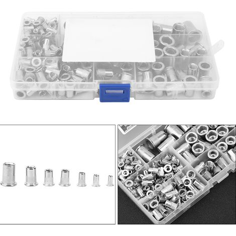 160 Stück M3-M10 Nietmuttern aus Edelstahl 304 für Befestigungsteile, Hardware-Zubehör (1/5)