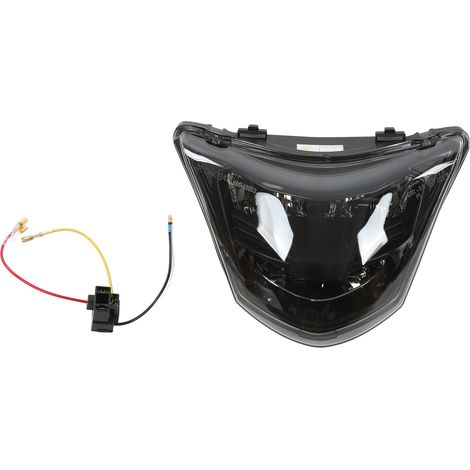 Motorradscheinwerfer, weißes Licht, wasserdicht, hohe Leuchtkraft, ersetzt LC135-V1, rauchfreie Linse (1/5)