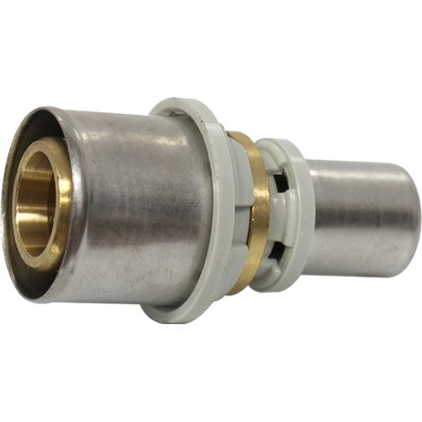 Raccord multicouche à sertir TH - Manchon inégal Ø26x3,0 - Ø16x2,0 - Arcanaute (1/4)