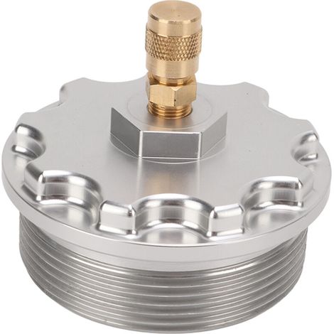Ersatz-Kraftstofffilterdeckel mit 1/8" NPT Druckprüfanschluss für Ford F-Serie F250 F350 F450 2003-2007.