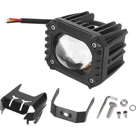 Phares antibrouillard LED 4 pouces noirs, haute luminosité, étanches, résistants aux chocs, kit de spots LED pour camions, voitures, SUV (1/5)