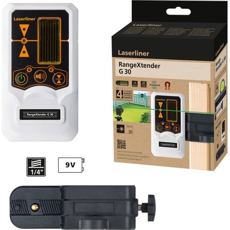 Ricevitore laser Laserliner RangeXtender G 30 con supporto