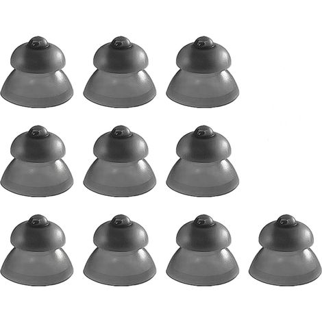 20 Pièces Tympan D'Aide Auditive Et 1 Pièce Brosse Bouchons D'Oreilles En Silicone Accessoires D'Aide Auditive Bouchons D'Oreilles De Remplacement D'Aide Auditive (1/4)