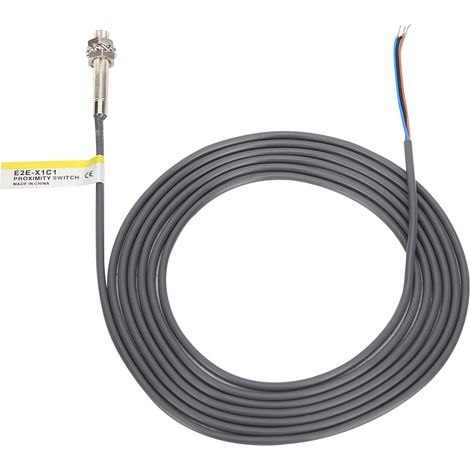 Capteur inductif BERM E2E X1C1 Proximité, 3 fils NO NPN, amplificateur intégré, 1030VDC, distance 1mm (1/5)