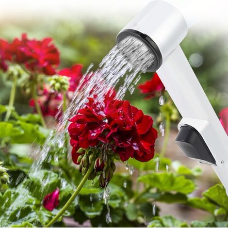Kit d'adaptateur de bidet pour toilettes électroplaqué, douchette, pommeau de douche à main, support mural et flexible (1/5)