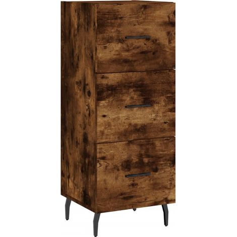 Credenza cassettiera mobile contenitore organizer cucina soggiorno salotto 345 x 34 x 90 cm legno ingegnerizzato marrone 020030900