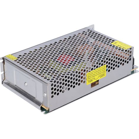 24V 10A Schaltnetzteil, Transformator S-250-24 mit Kurzschlussschutz, robust und vielseitig, universell einsetzbar für Industrieanlagen. (1/5)