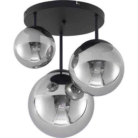 Deckenlampe "Teeja" aus Glas für Wohnzimmer & Esszimmer von Lindby