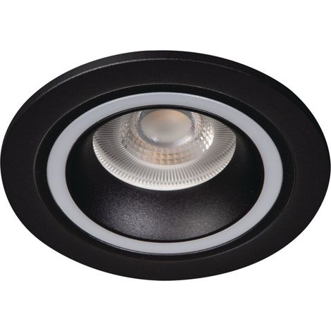 Faretto da incasso soffitto nero Kanlux Feline 37250 (1/4)