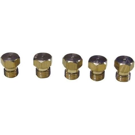 POCHETTE INJECTEURS X5 GAZ BUTANE POUR CUISINIERE INDESIT