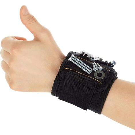 Bracelets magnétiques porte-bande pour outils de maintien vis et clous boulons perceuses hommes cadeaux