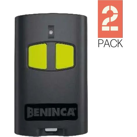 TO.GO2VA - Télécommande 2 canaux BENINCA Pack de 2