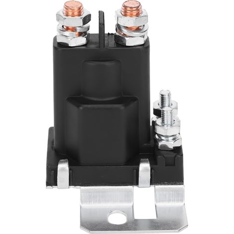 Relais batterie 12V 80A isolateur haute puissance 4 broches pour camping-car, bateau, composant électronique portable, commutation courant élevé, blocage inverseur, kit 1 pièce (1/5)