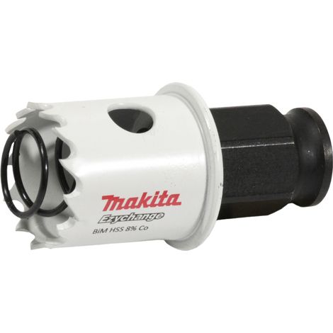 Makita Lochsäge EZYCHANGE BiM Ø 25 mm, für dünne Bleche, mit Gegendruckfeder