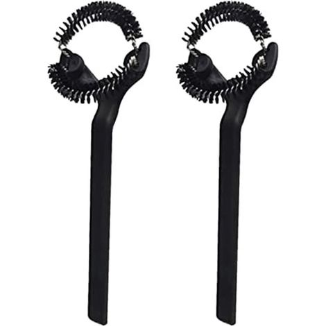 Accessoire pour moulin à café de 8 cm, brosse de nettoyage, pour le dosage, le nettoyage ou l'entretien lors de la préparation de café expresso.-AquaForge (1/5)