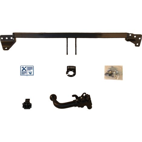 Attelage - Nissan SUNNY III Break - 06/91-03/00 - rotule démontable - AUTO-HAK - Faisceau universel 7 broches (1/2)