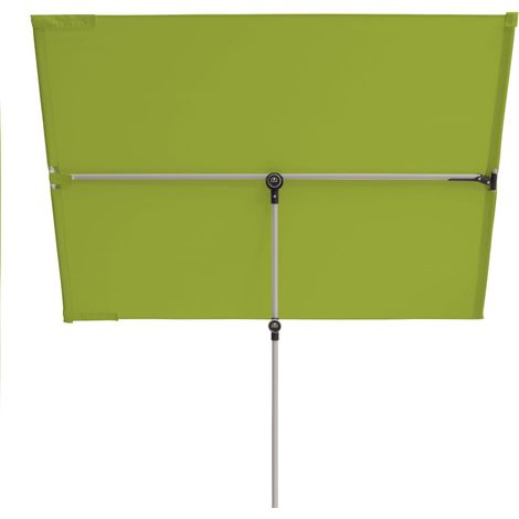 Doppler ACTIVE Balkonblende Sonnenschirm 180 x 130 cm 3 Farbvarianten Mittelmastschirm 836 Fresh Green (1/5)