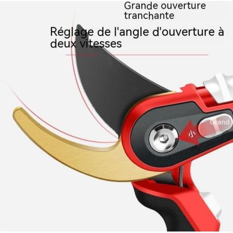 Ciseaux D Elagage - Acier SK5 - Diametre Coupe 25 Mm - Pour Branches Jusqu A 25 Mm - 1 Piece (1/4)